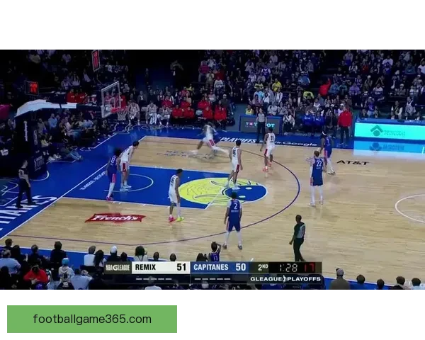 NBA G联赛季后赛激战 布克奈特35分带队逆转船长